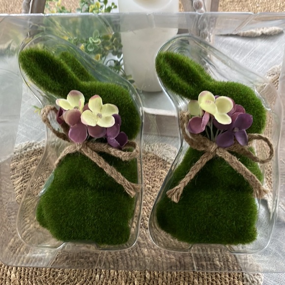 Moss Covered Garden Bunnies - Picture 7 of 8